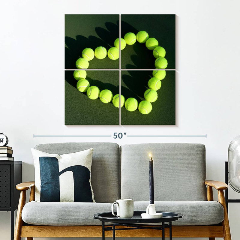 Balles de tennis Sirci, H 32 po x l 32 po