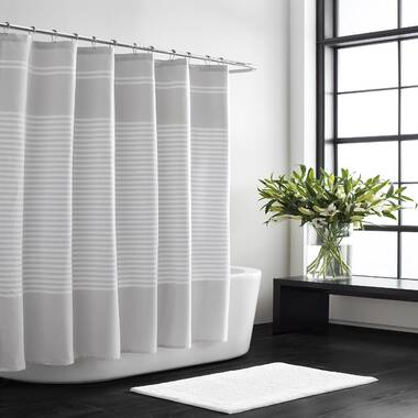 Vera Wang - Bath Towels Set, Luxury Cotton Bathroom Set, Plush & Super  Absorbent (Modern Lux White, 3 Piece)