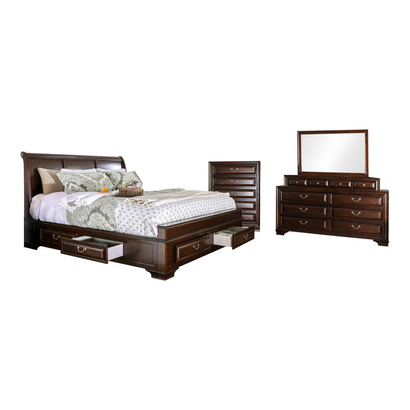 Ensemble de chambre configurable avec lit-bateau Perera