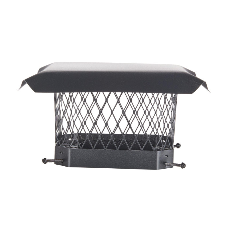 Capuchon de cheminée jalissa, H 7,75 po x l 9 po x P 9 po