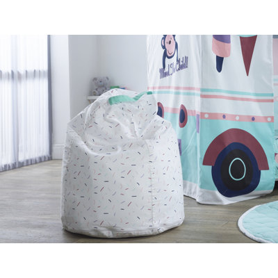 Cotton Blend Refillable Classic Bean Bag