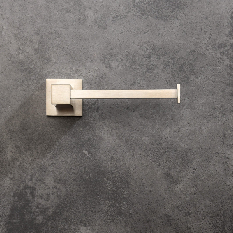 Cube 2 - Piece Bathroom Hardware Set, Brushed Nickel