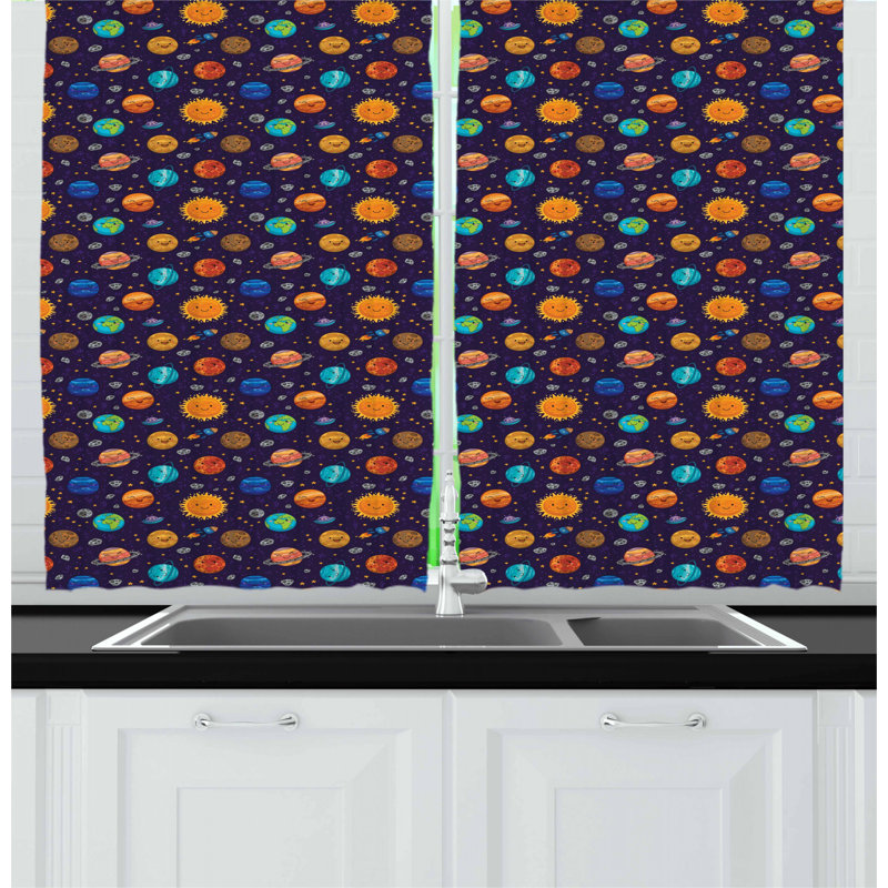 Tailored Kitchen Curtain