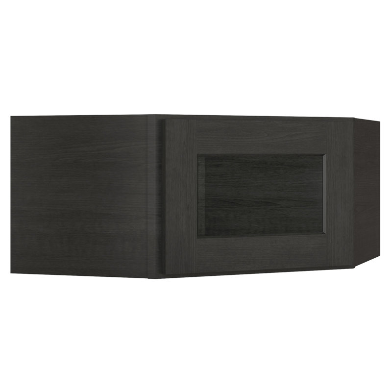 Armoire murale d'angle 12 po H, H 12 po x l 24 po x P 12 po, Blanc shaker