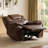 Jepum 40.9" W Top Grain Leather Recliner-1965198274