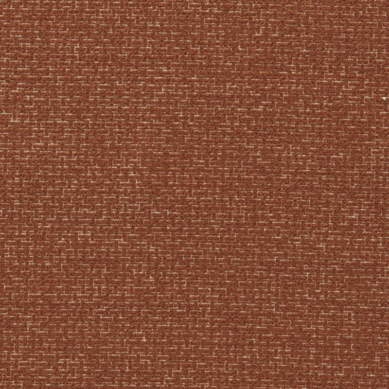 Performance Arran Fabric, Terracotta/Linen