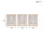 3-Piece Framed Glass Wall Art Set