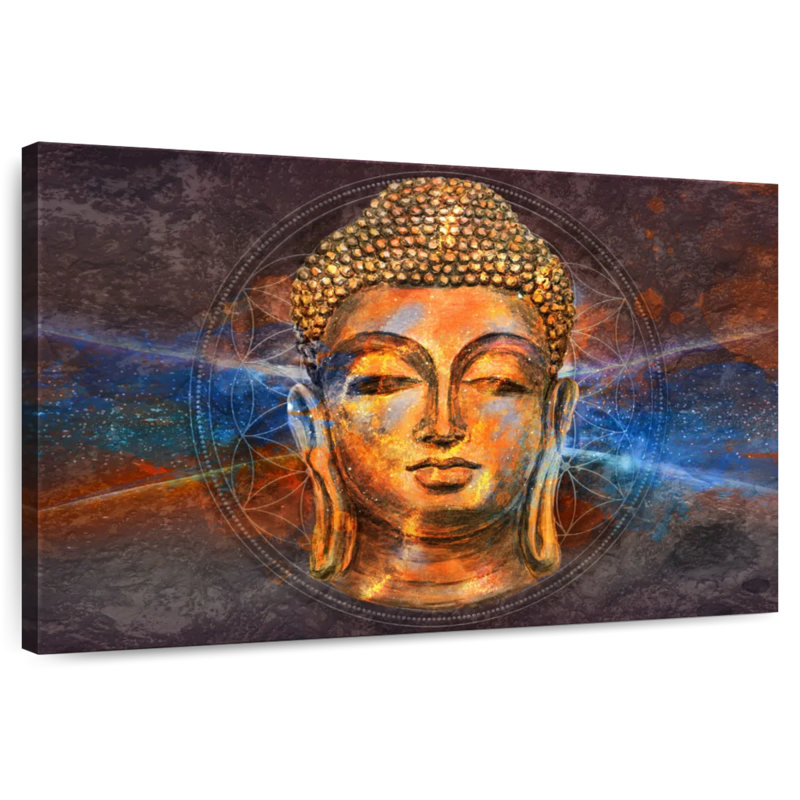 Leisha, tête de Bouddha