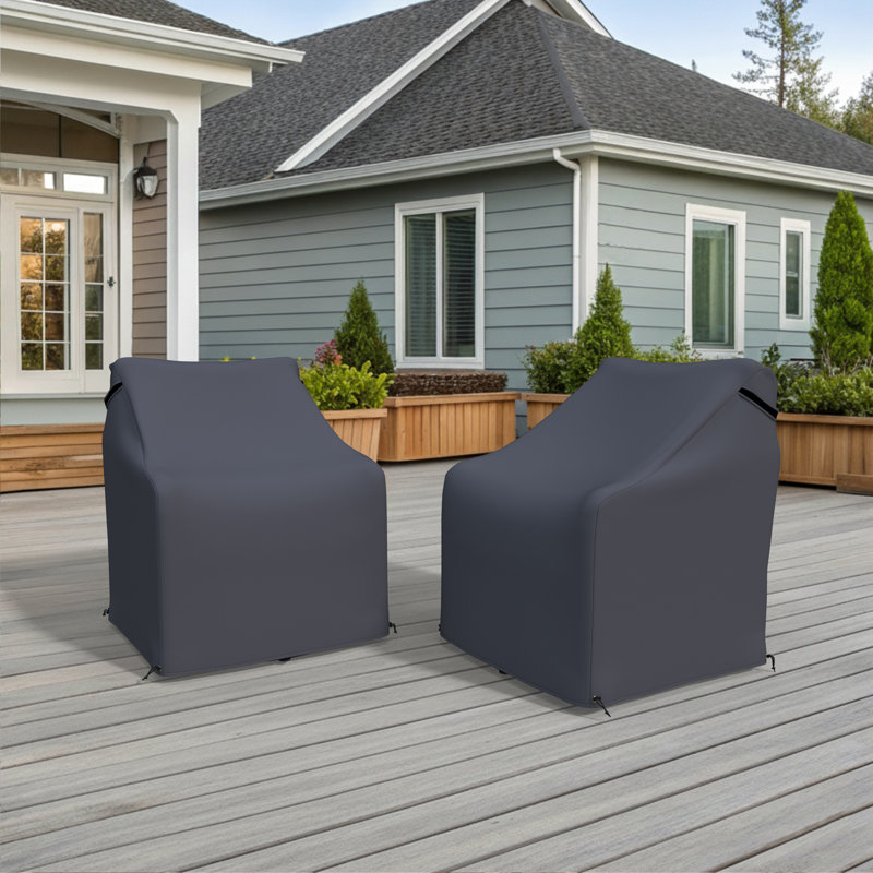 Rocking Swivel All-Weather Rattan Patio Chair Covers