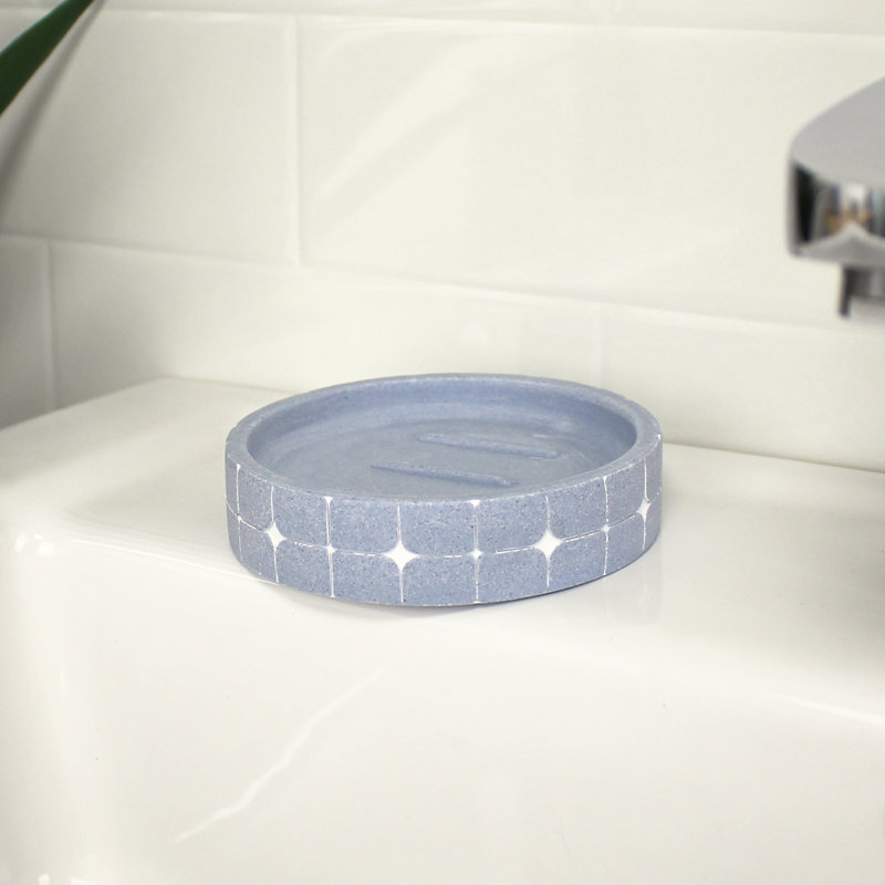 Jamicah Bathroom Accessory, Blue