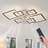 33-Inchblack Ceiling Fan With Lights Remote Control And App Control, Dimmable With Remote 7 Blades 6 Speeds Of Wind