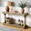120cm Solid Wood Console Table-1917338180