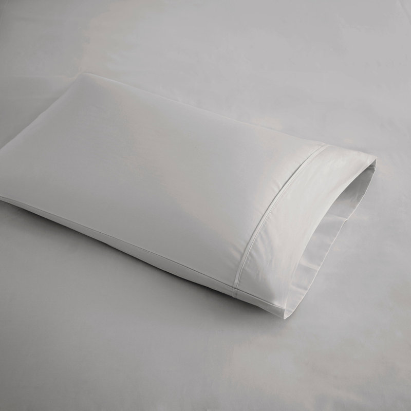 Ensemble de draps 4 pièces, Queen, Gris
