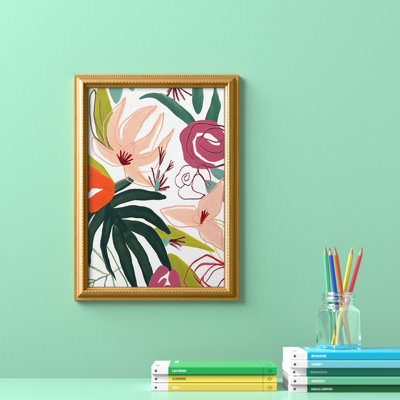 " Tropical Confetti III " Painting Print