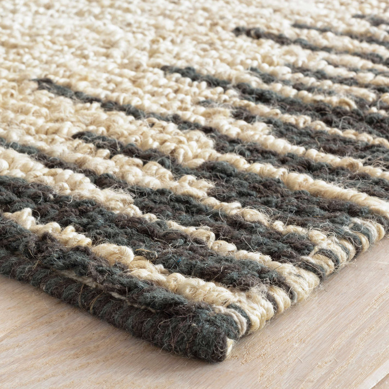 Moss Metal Handwoven Jute Rug, Rectangle 2' x 3'