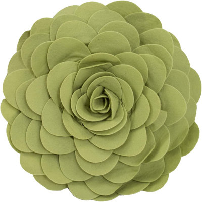  Polyester Throw Flower Pillow Cover
