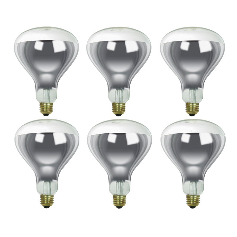 375 Watt,R40 Incandescent, Dimmable Light Bulb, Warm White (2600K) E26/Medium (Standard) Base