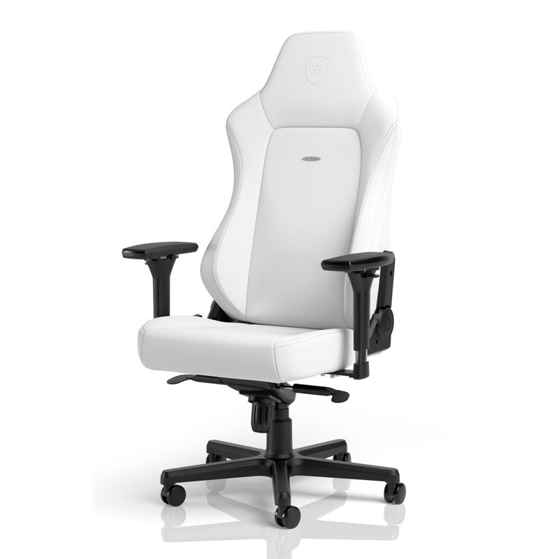noblechairs Reclining and Adjustable Height PC & Racing Game Chair in White