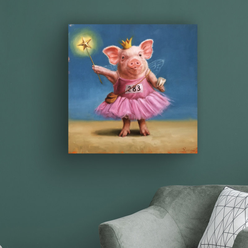Tooth Fairy par Lucia Heffernan, impression sur toile tendue, H 35 po x l 35 po x p 2 po