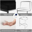Tabouret de comptoir rembourré 26 po Bittencourt-722320783-710901363