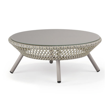 Ahnda Outdoor Round Coffee Table