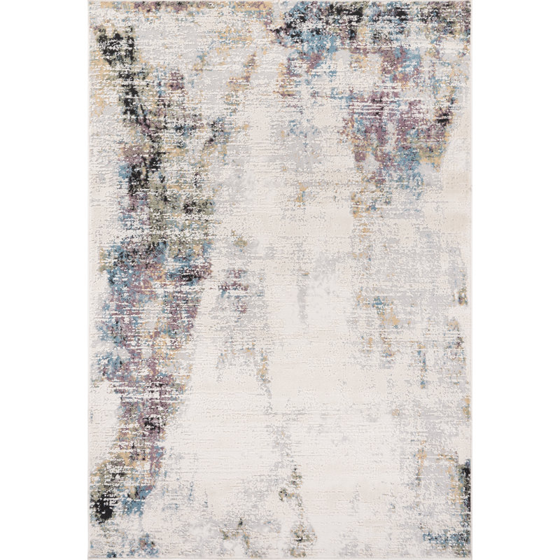 Odena Collection Transitional Abstract Area Rug, Rectangle 2' x 3'