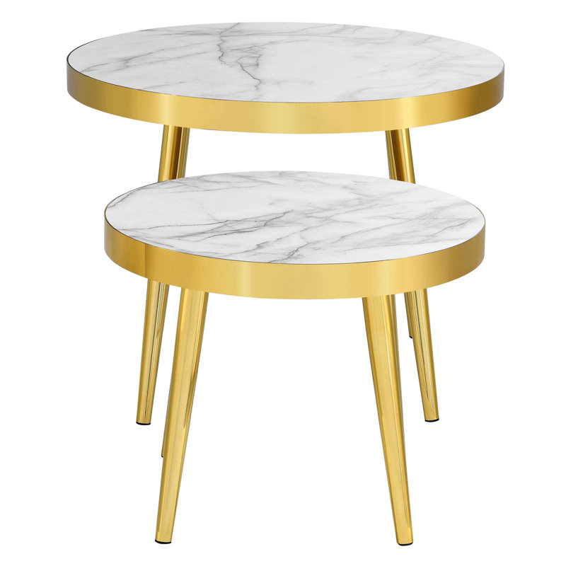 Tables gigognes Solana par Modway
