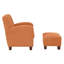 Fauteuil club avec repose-pieds 29,25 po Kaelan-454837708