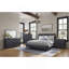 Lit à panneaux Graceful Queen Waterfall pour nuits de rêve et matins relaxants-456399614