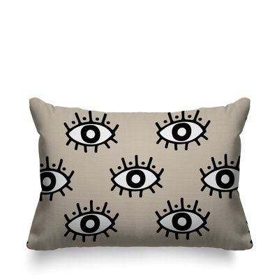 Coussin intérieur / extérieur Ankara Evil Eye
