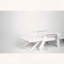 Chaise longue surdimensionnée en PEHD avec inclinaison à 5 positions, roues et porte-gobelet-29379496