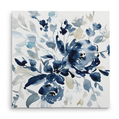 Reproduction de peinture « Indigo Garden I » Arlenis