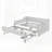 Upholstered Convertible Daybed with Tufted Button Backrest, 3-in-1 Versatile Sofa Bed with Pull-Out Trundle & Side Storage, Perfect for Compact Living-229090358-229090355