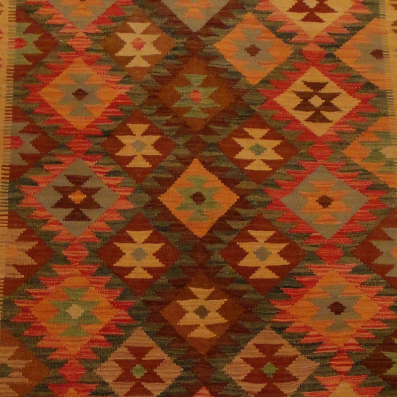 Tapis rouille tissé à la main Azpeitia