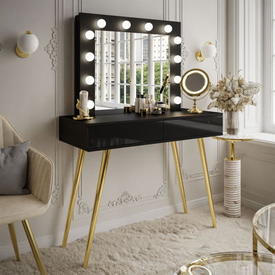 Heidi Dressing Table with Mirror