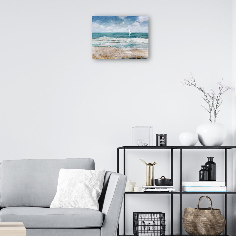 «Summer Cay» par Studio Arts, reproduction d'art sur toile, H 42 po x l 56 po