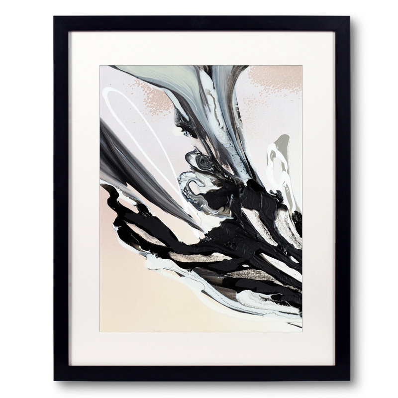 " Unearthed Ii " by Novi Lim, Black Framed Paper, 20" H x 16" W