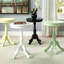 Table d'appoint avec piédestal tourné-1482858337