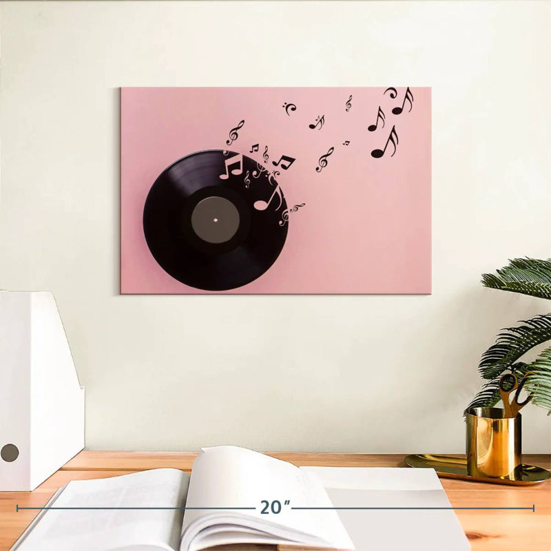 Disque vinyle Abarca, H 8 po x l 12 po
