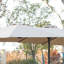 Grand parasol d'extérieur double face 14,8 pi avec manivelle (sans base)-855400250