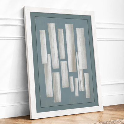 Geometric Repose Minimalist - Framed Print