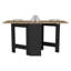 Table pliante Gateleg compacte et compacte