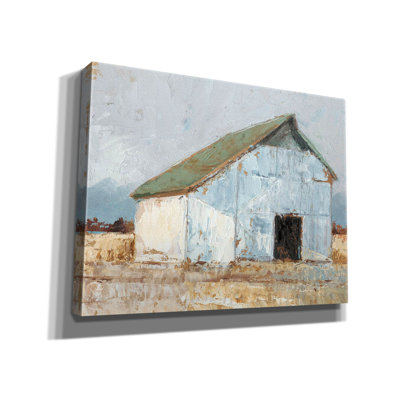 «Whitewashed Barn I» par Ethan Harper, art mural sur toile