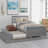 Twin Size Platform Bed With Trundle-167333992