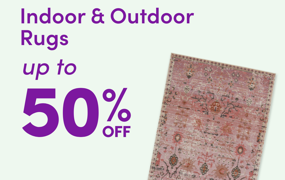 Indoor & Outdoor Rug Sale