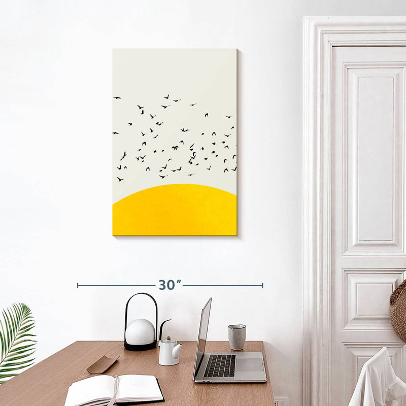 Oberle A Thousand Birds, 30" H x 20" W