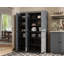 Garde-manger 100% bois massif 48,5 po avec portes Shaker et tablettes réglables-1528900977