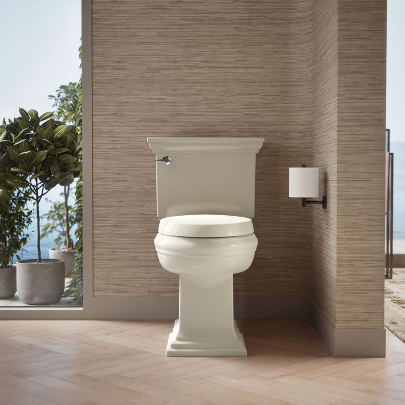 Purefresh™ Elongated Toilet Seat, Biscuit