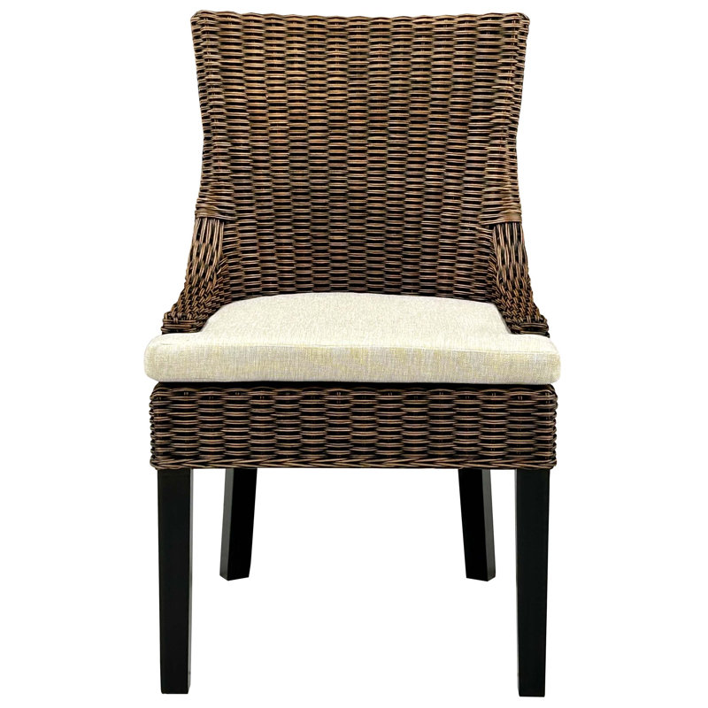 Chaise Alfresco brun antique