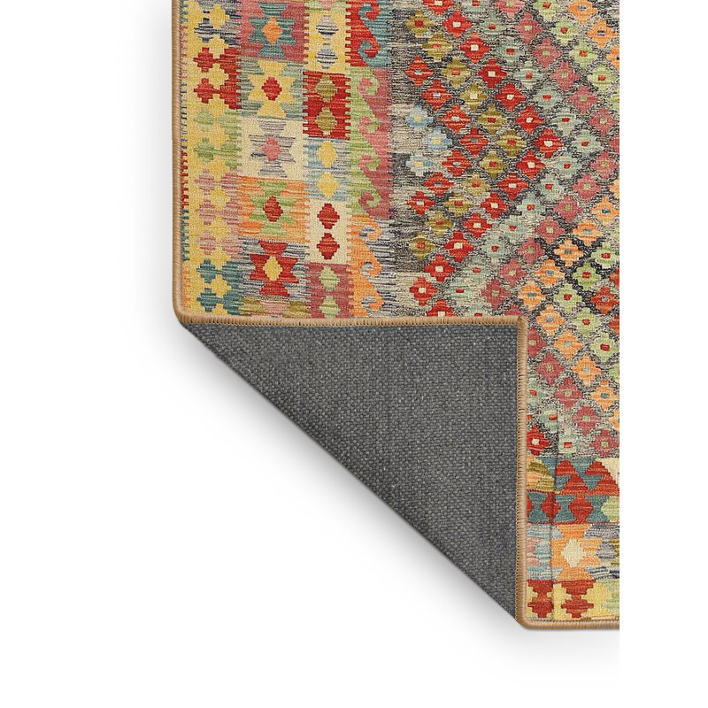 Tapis beige / brun / bleu Southwestern, Rectangle 5 pi x 7 pi